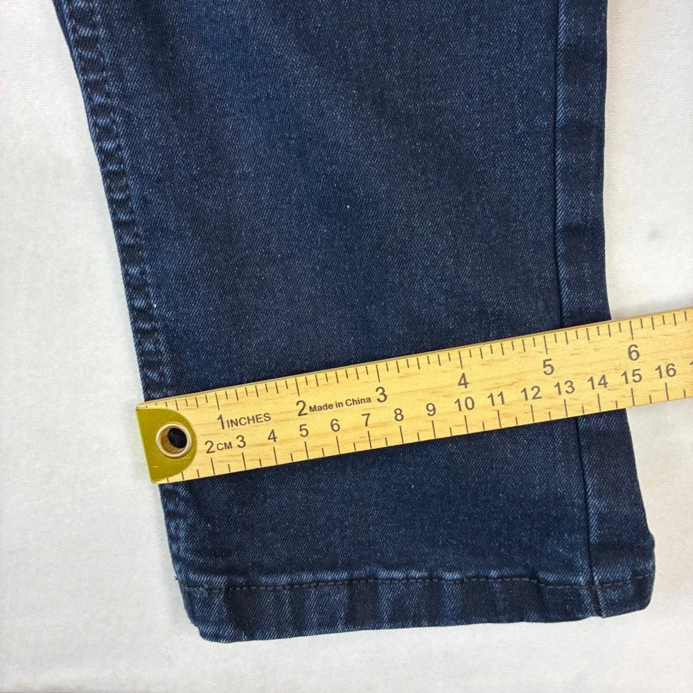 The Perfect Jean NYC Skinny Jeans Men 34x32 Dark Blue Wash Stretch JU9T2B5BM32